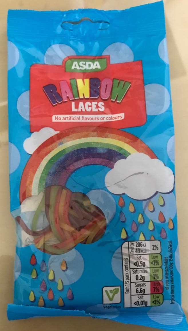 Fotografie - Rainbow Laces Asda