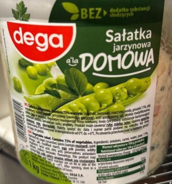 Fotografie - Sałatka jarzynowa a'la domowa Dega