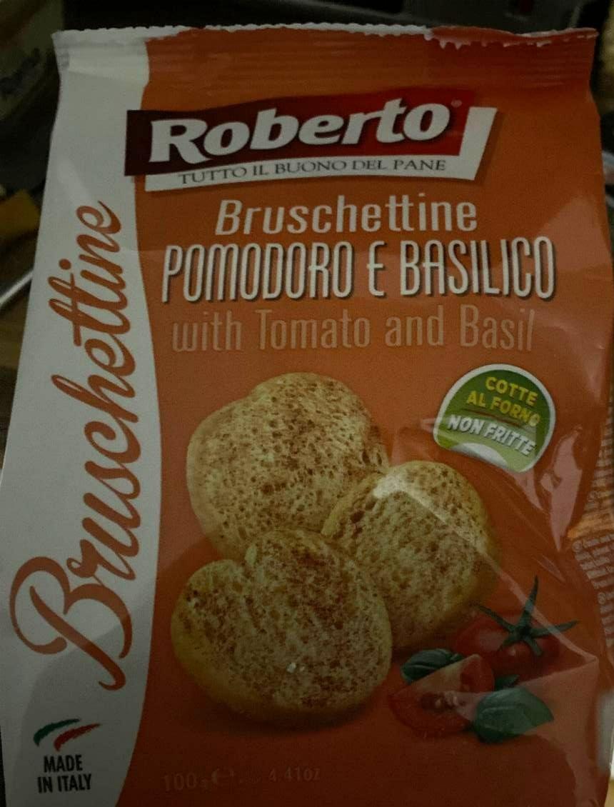 Fotografie - Bruschettine pomodoro e basilico Roberto