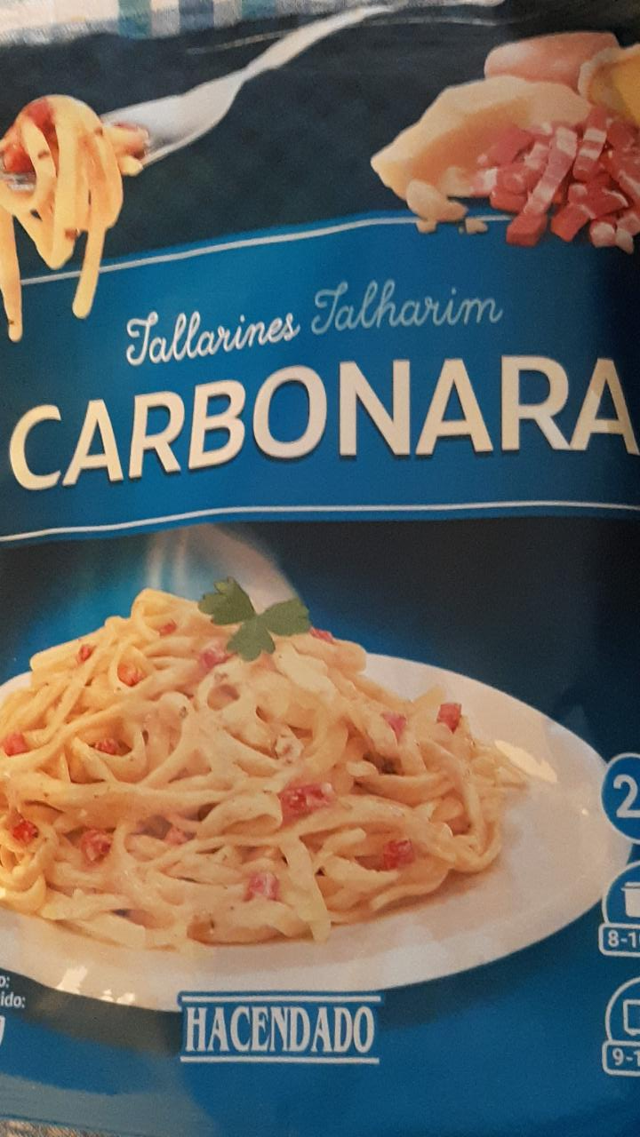 Fotografie - carbonara Hacendado