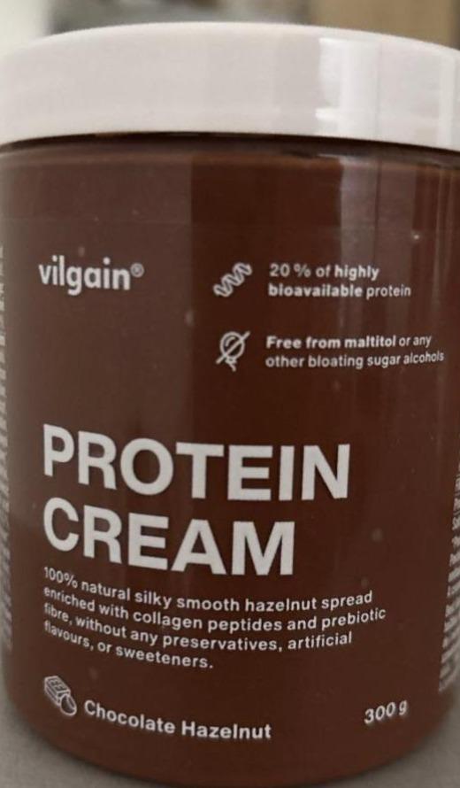 Fotografie - Protein cream chocolate hazelnut Vilgain