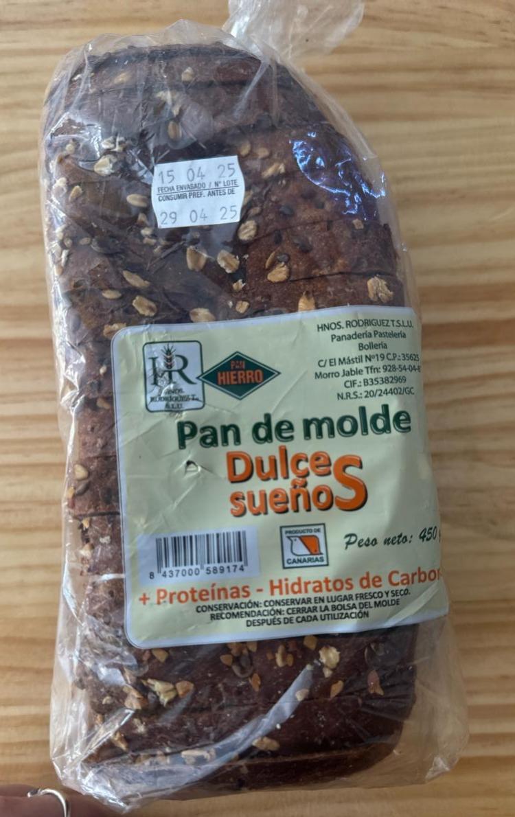 Fotografie - Pan de molde + proteínas Hierro