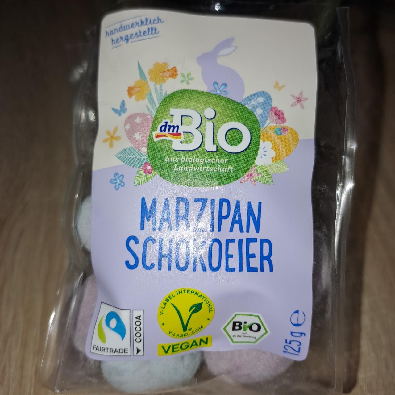 Fotografie - Marzipan Schokoeier dmBio