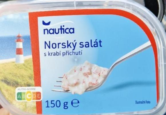 Fotografie - Norský salát s krabí příchutí Nautica