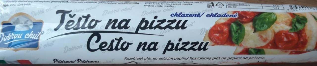 Fotografie - těsto na pizzu Accom