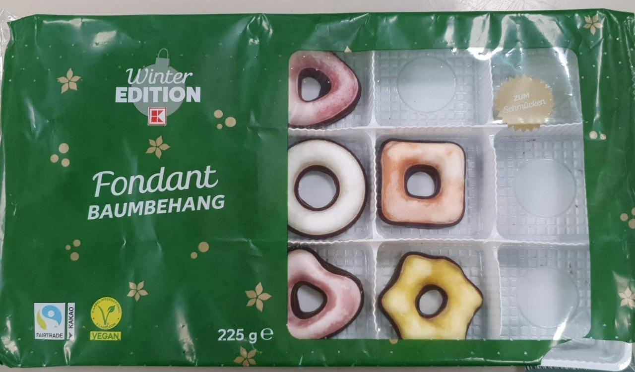 Fotografie - Fondant Baumbehang Kaufland