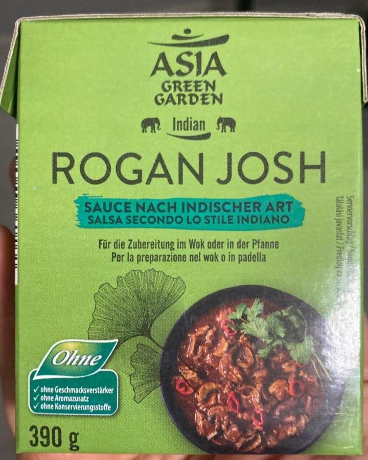 Fotografie - Rogan josh Asia Green Garden