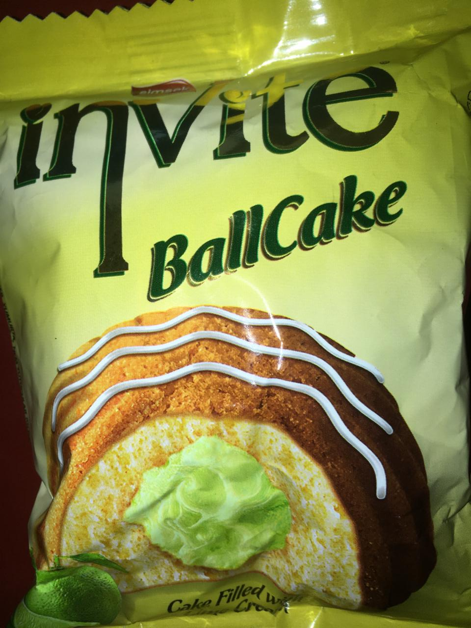 Fotografie - Invite BallCake Lime