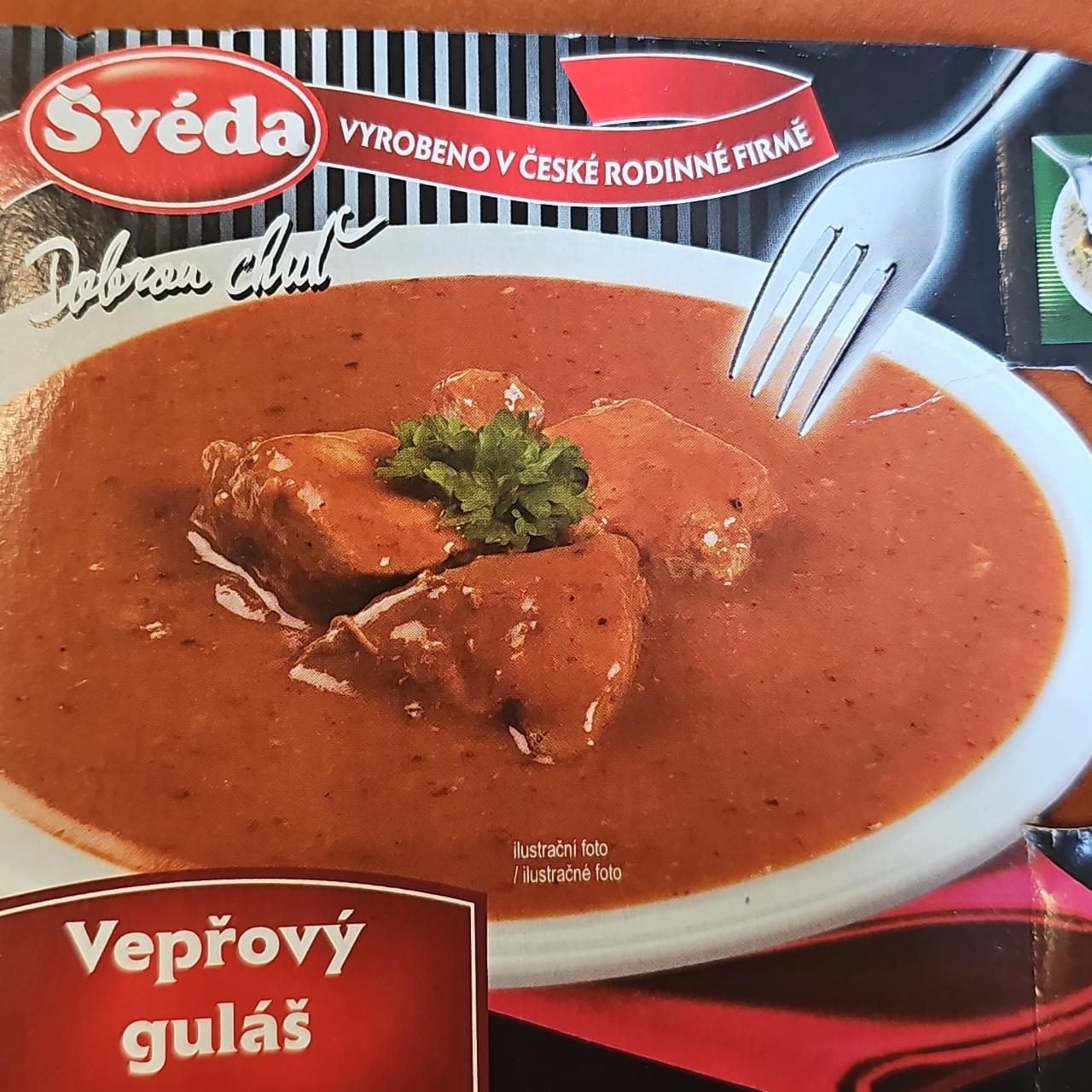 Fotografie - Vepřový guláš Švéda