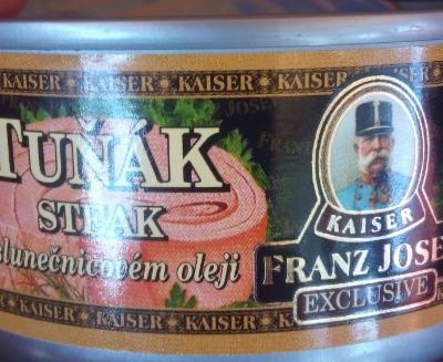 Fotografie - Tuňák steak ve slunečnicovém oleji Kaiser Franz Josef