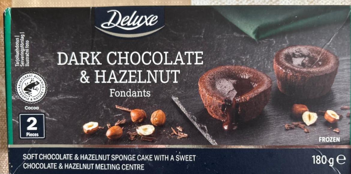Fotografie - Dark chocolate & hazelnut fondants Deluxe