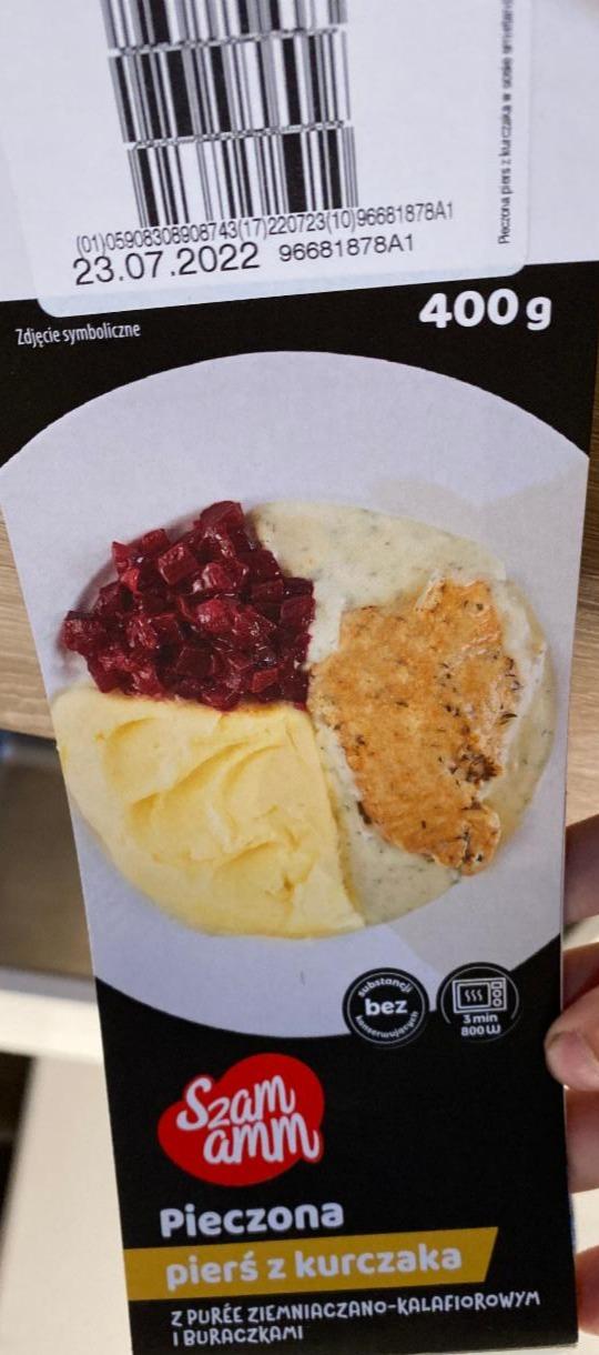 Fotografie - kuřecí s kaší Szam amm