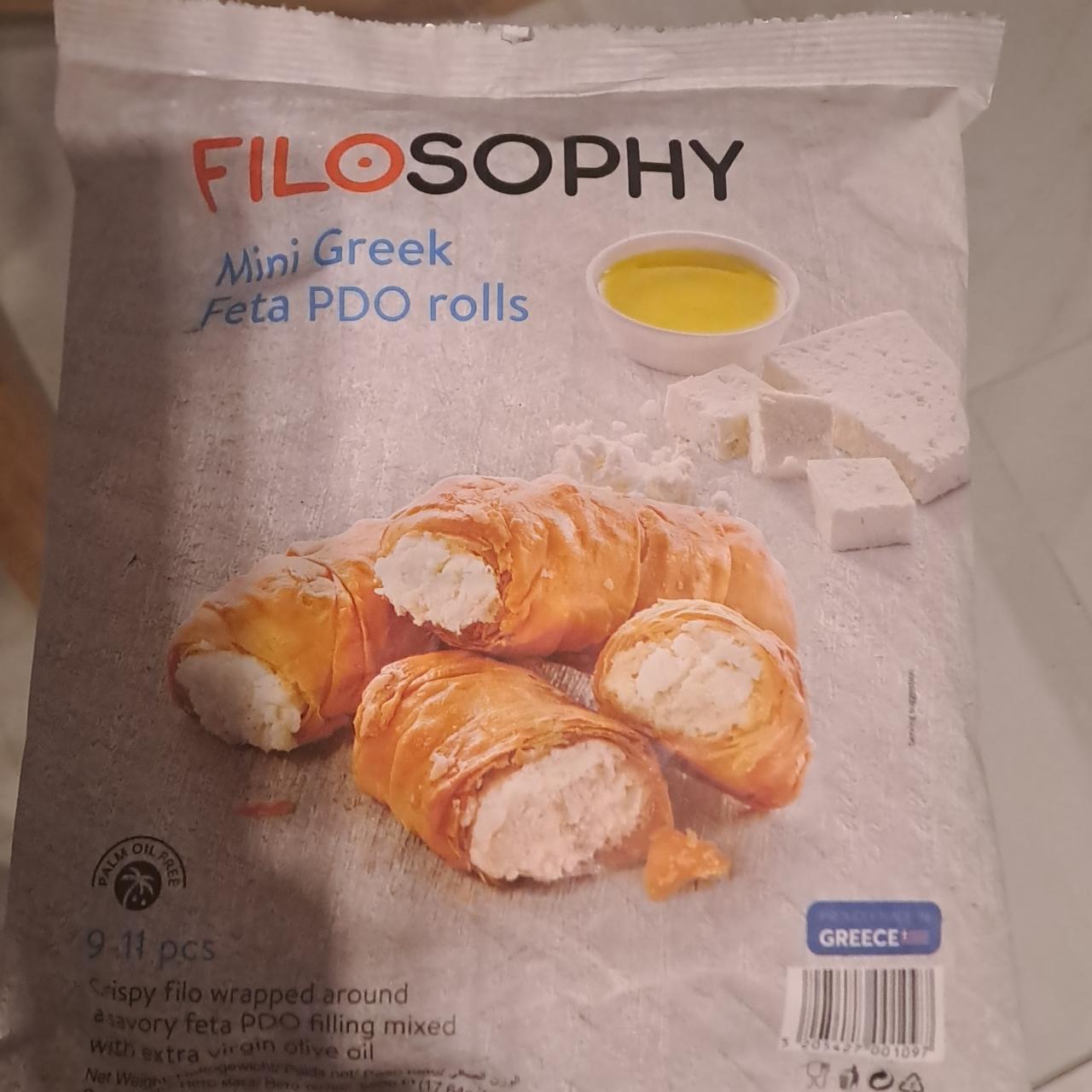 Fotografie - Mini greek feta pdo rolls Filosophy