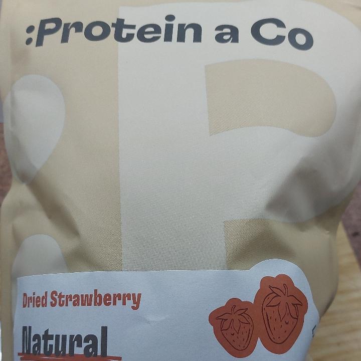 Fotografie - Dried strawberry natural Protein & Co.