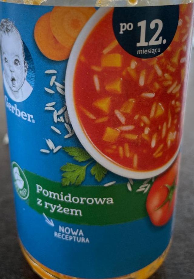 Fotografie - pomidorowa z ryżem nowa receptura Gerber