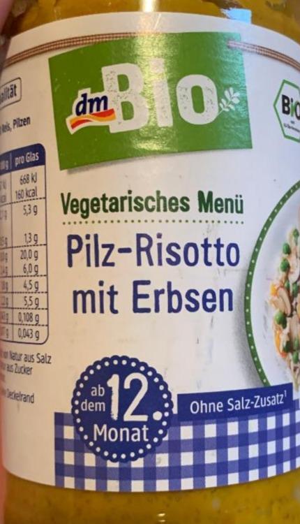 Fotografie - Pilz Risotto mit Erbsen dmBio