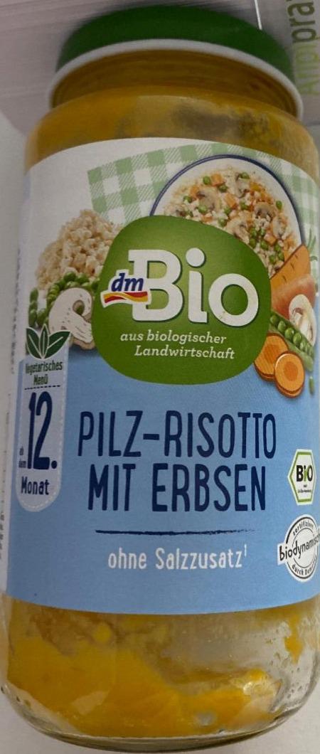 Fotografie - Pilz Risotto mit Erbsen dmBio