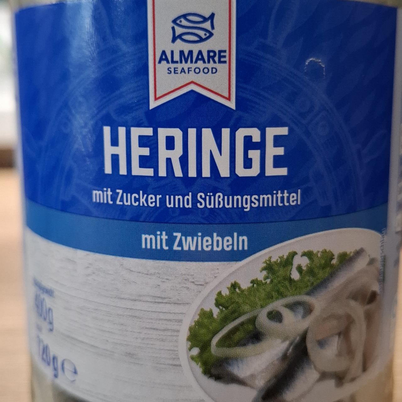 Fotografie - Heringe mit zwiebeln Almare Seafood