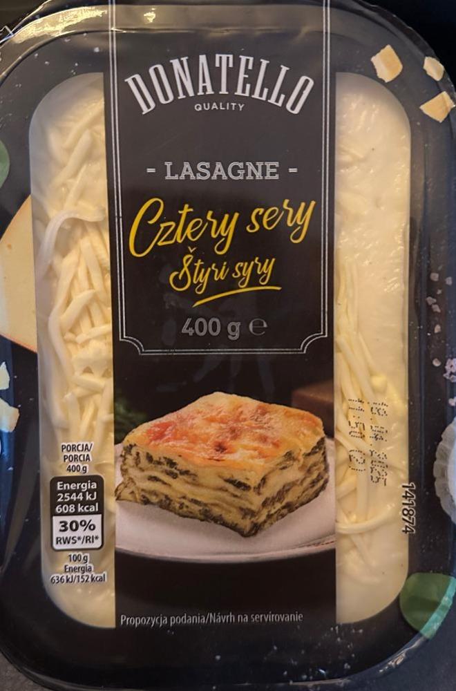 Fotografie - Lasagne cztery sery Donatello