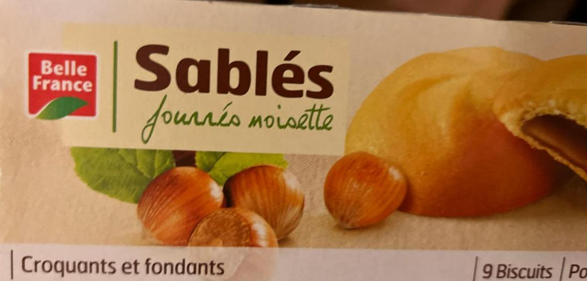 Fotografie - Sablés jourrés noisette Belle France