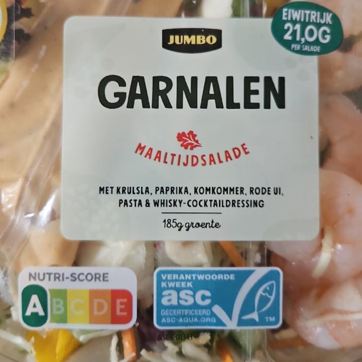 Fotografie - Garnalen maaltijdsalade Jumbo