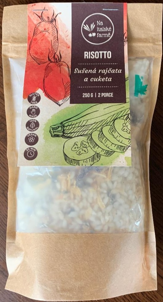 Fotografie - RISOTTO Sušená rajčata a cuketa Na italské farmě