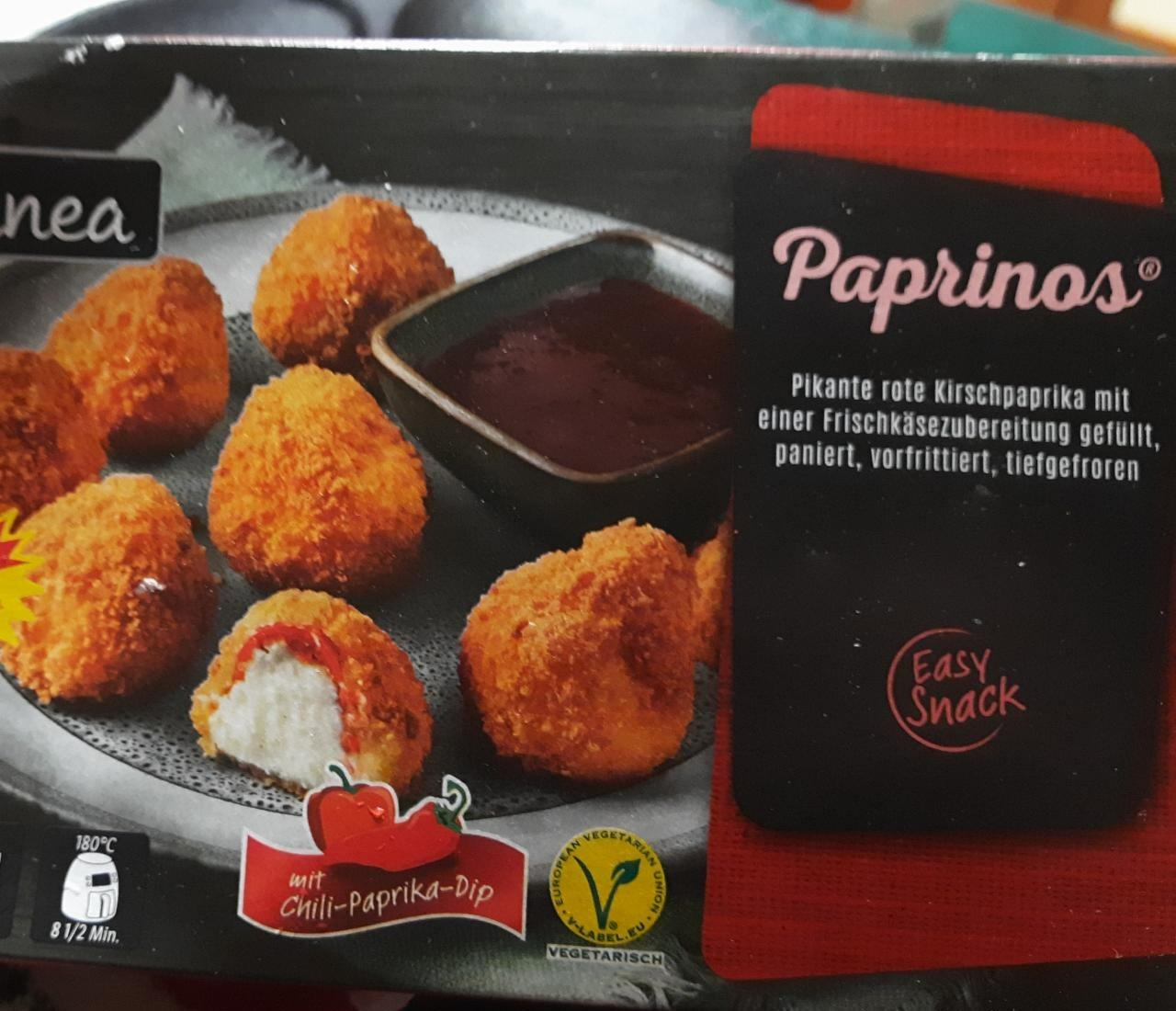 Fotografie - Paprinos Pikante rote kirschpaprika mit chilli paprika dip Culinea