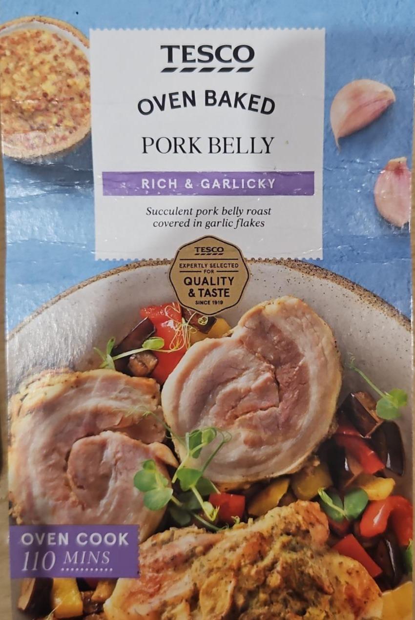 Fotografie - Oven baked pork belly, pečeně z vepřového bůčku Tesco