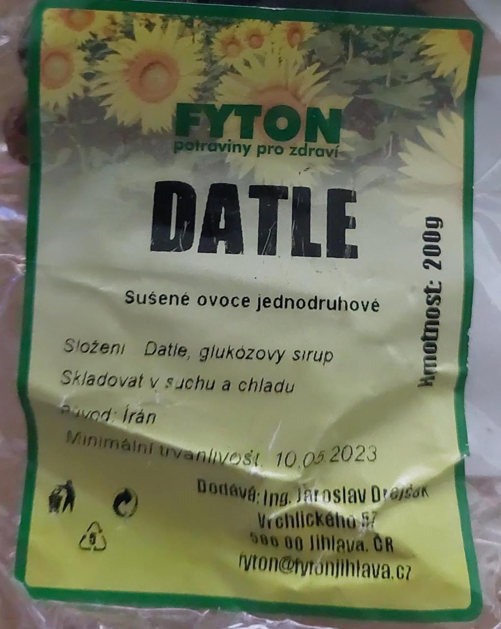 Fotografie - Datle Fyton