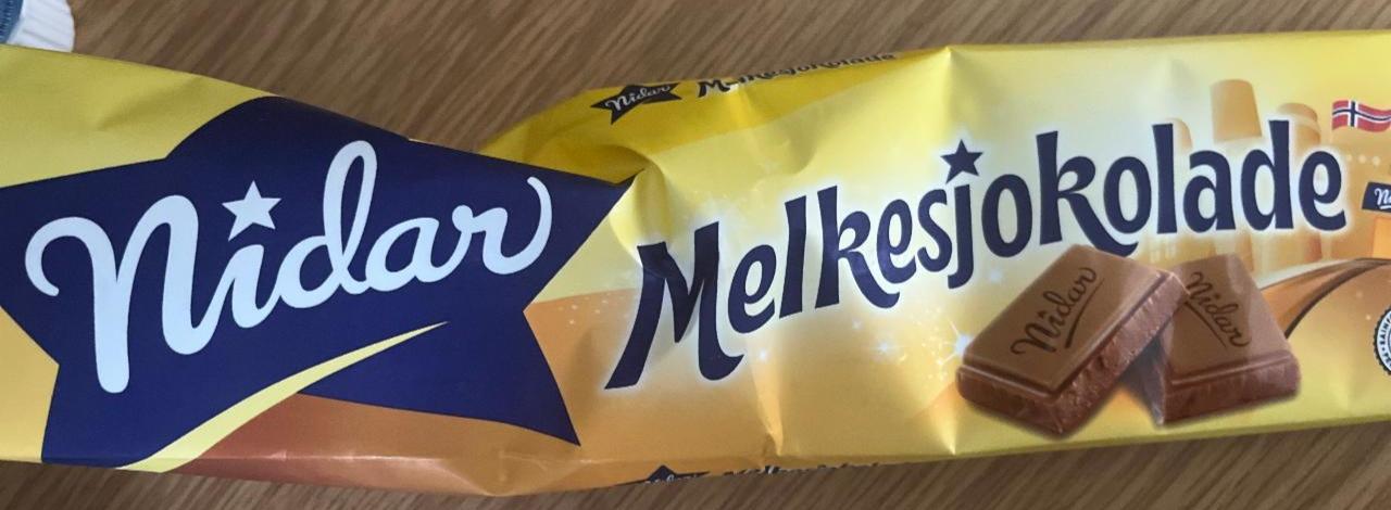 Fotografie - Melkesjokolade Nidar