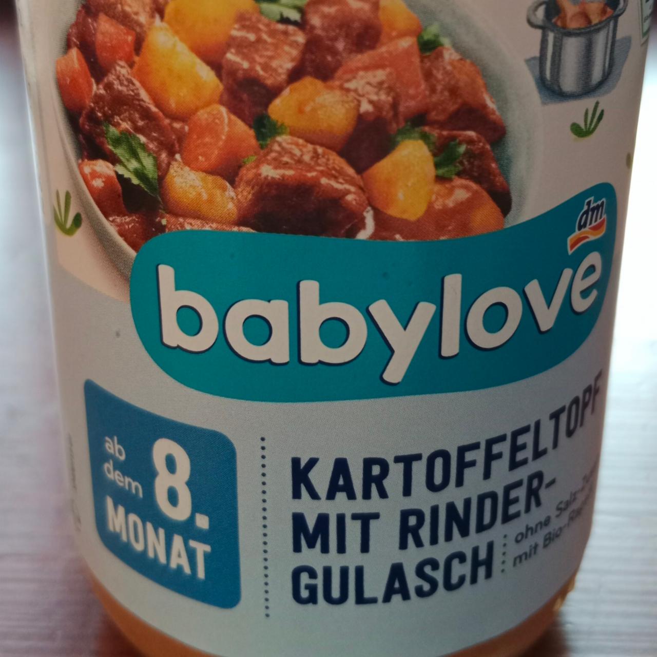 Fotografie - Kartoffeln mit Rindergulasch Babylove