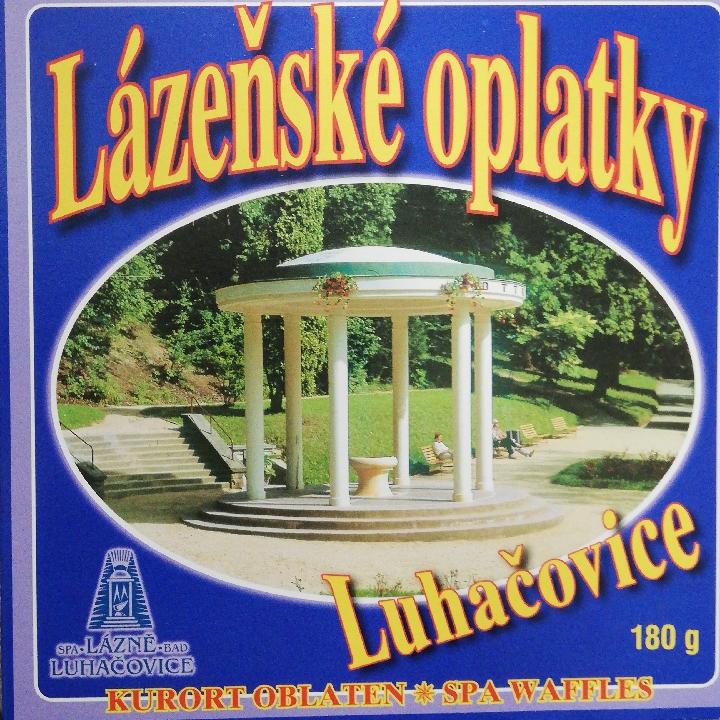 Fotografie - Lázeňské oplatky arašídové Luhačovice
