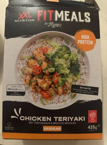 Fotografie - Fit meal chicken teriyaki XXL Nutrition