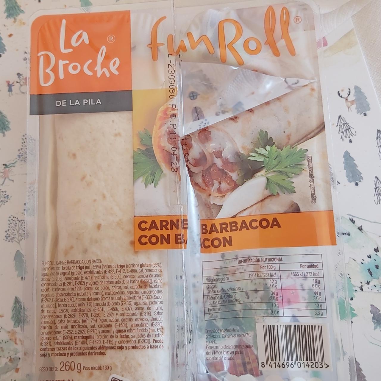 Fotografie - FunRoll Carne barbacoa con bacon La Broche