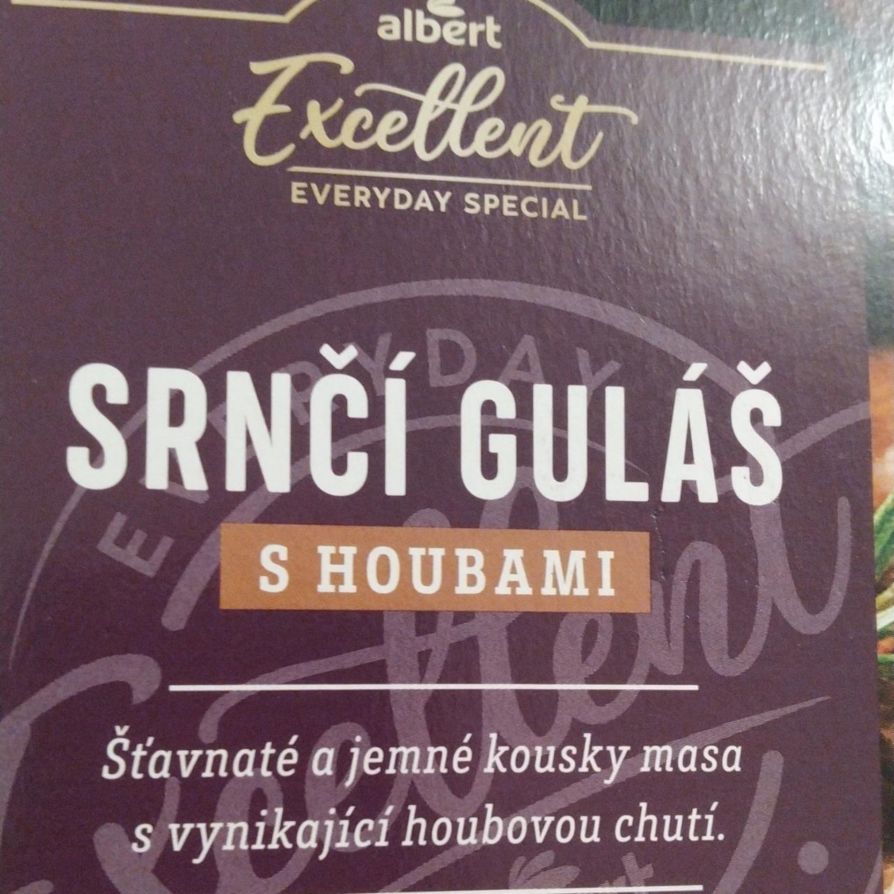 Fotografie - Srnčí guláš s houbami Albert Excellent