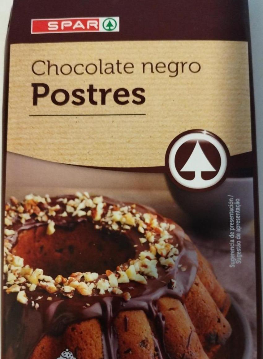 Fotografie - Chocolate negro postres Spar