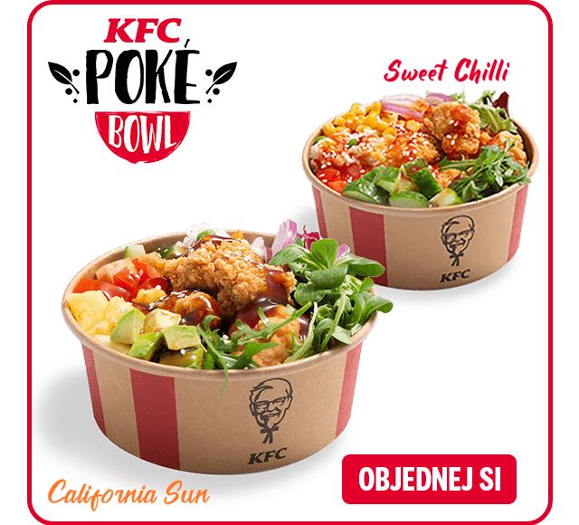 Fotografie - Poké bowl sweet chilli se salátem a halloumi KFC