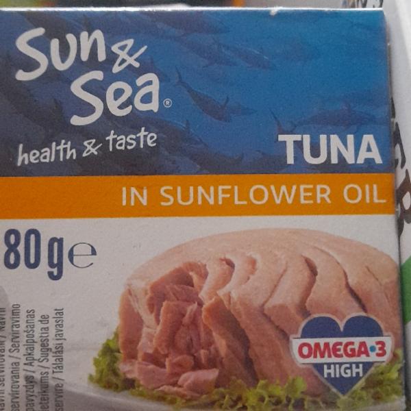 Fotografie - Tuna in sunflower oil Sun & Sea