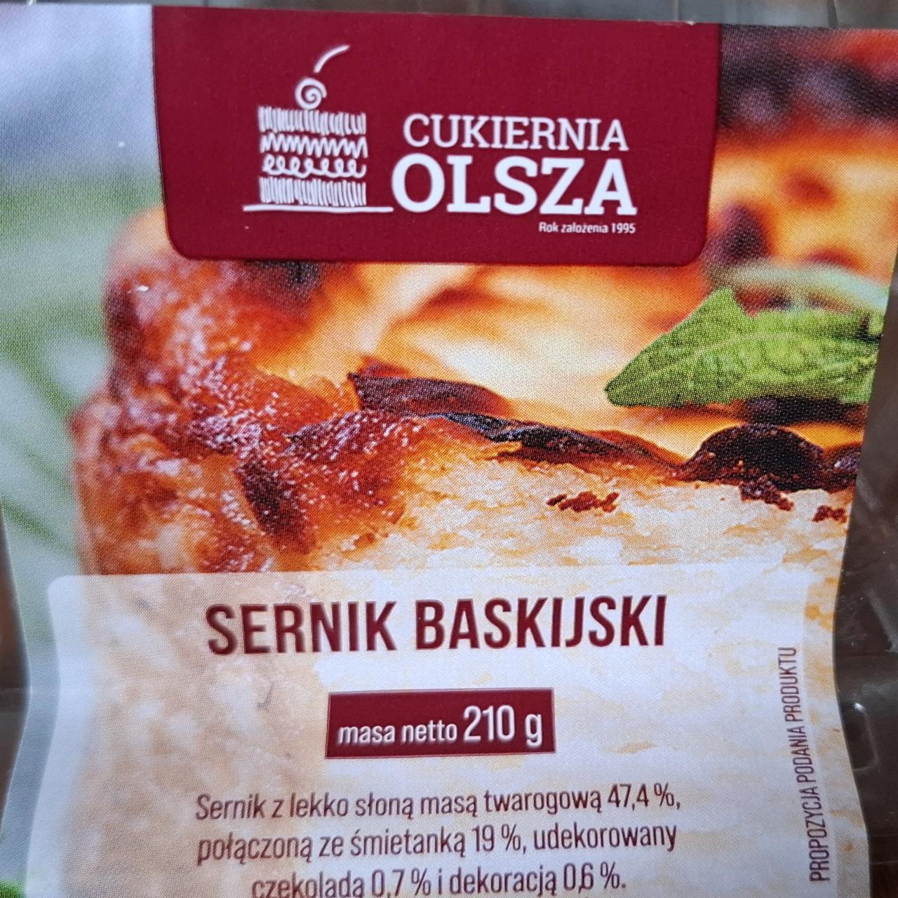 Fotografie - Sernik baskijski Cukiernia Olsza