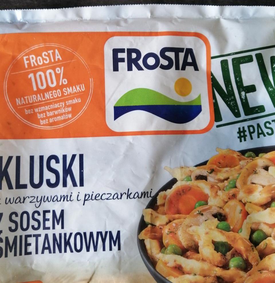 Fotografie - Kluski z sosem śmietankovym FRoSTA