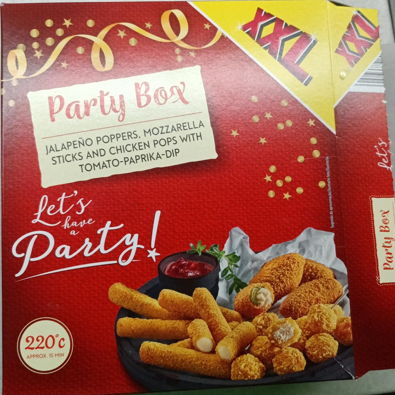 Fotografie - Party box Lidl