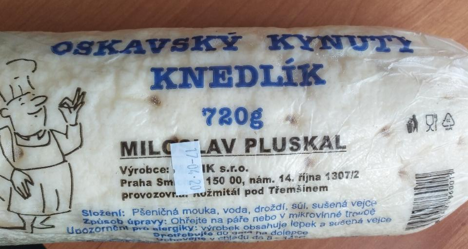 Fotografie - Oskavský kynutý knedlík