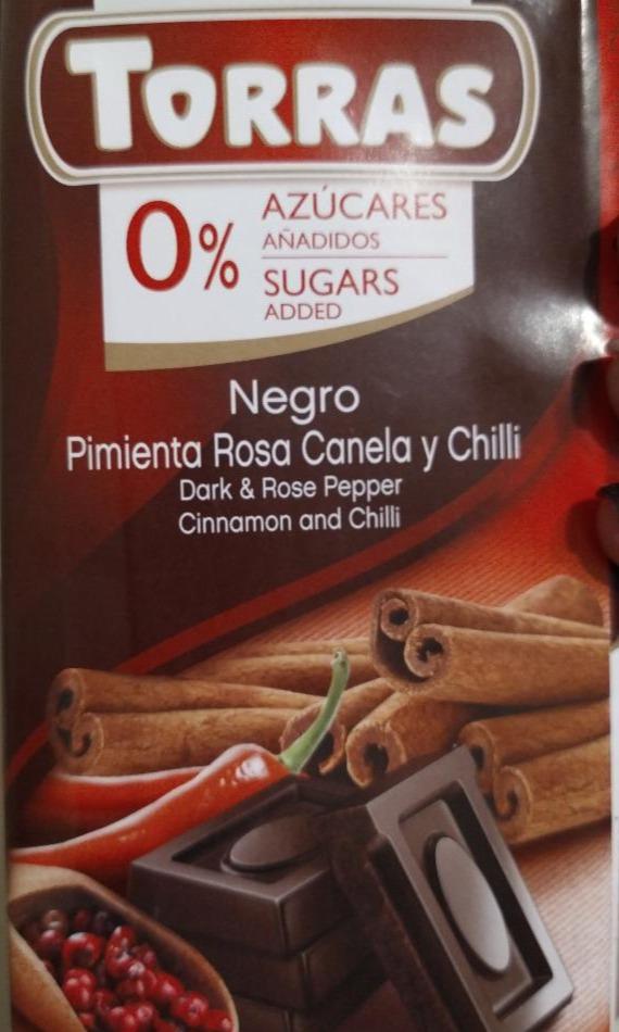 Fotografie - Negro pimienta rosa canela y chilli Torras