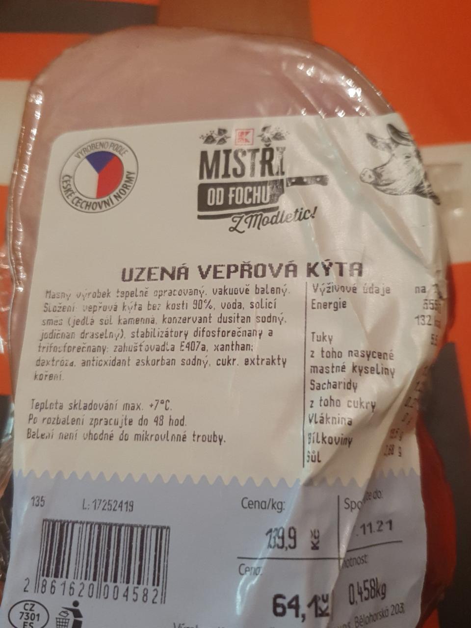 Fotografie - uzená vepřová kýta Purland