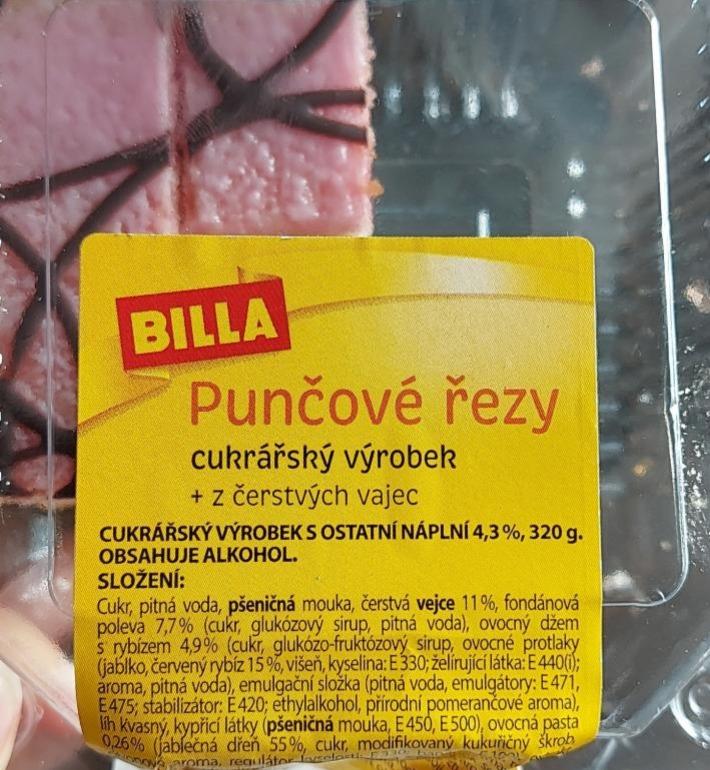 Fotografie - Punčové řezy Billa