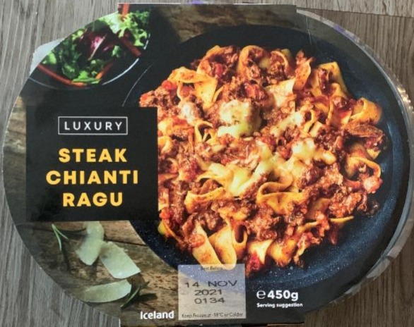 Fotografie - Luxury Steak Chianti Ragu Iceland