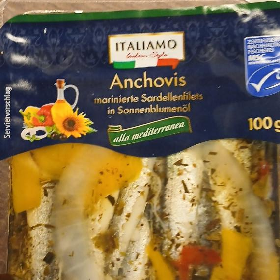 Fotografie - Anchovis alla meditarrenea Italiamo