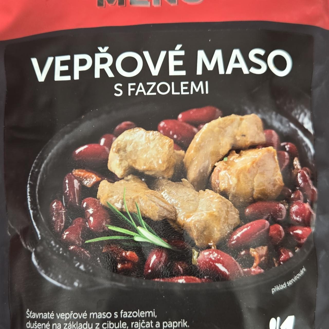 Fotografie - Vepřové maso s fazolemi Expres Menu
