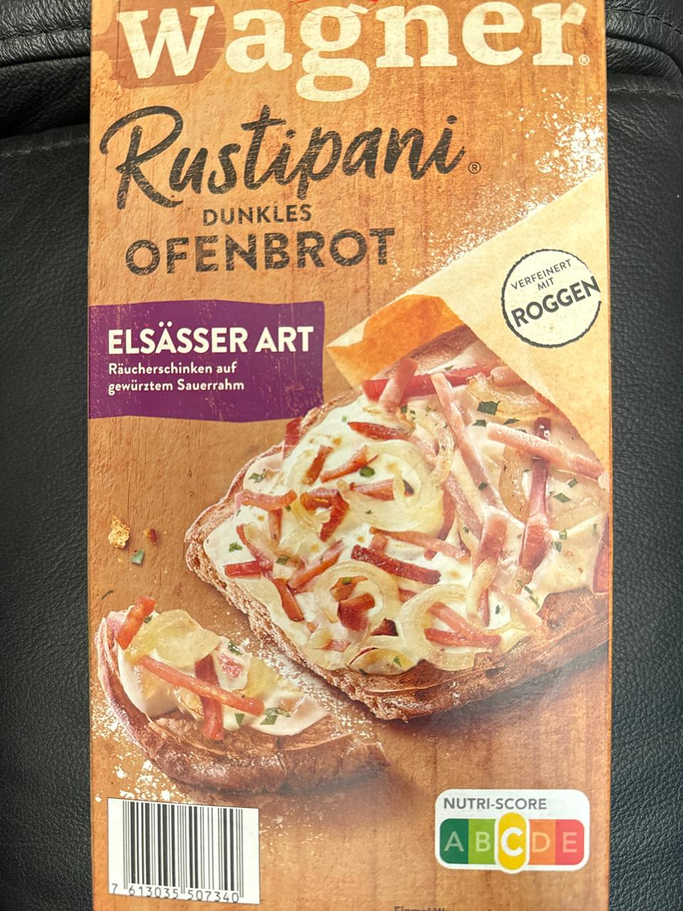 Fotografie - Rustipani dunkles ofenbrot elsässer art