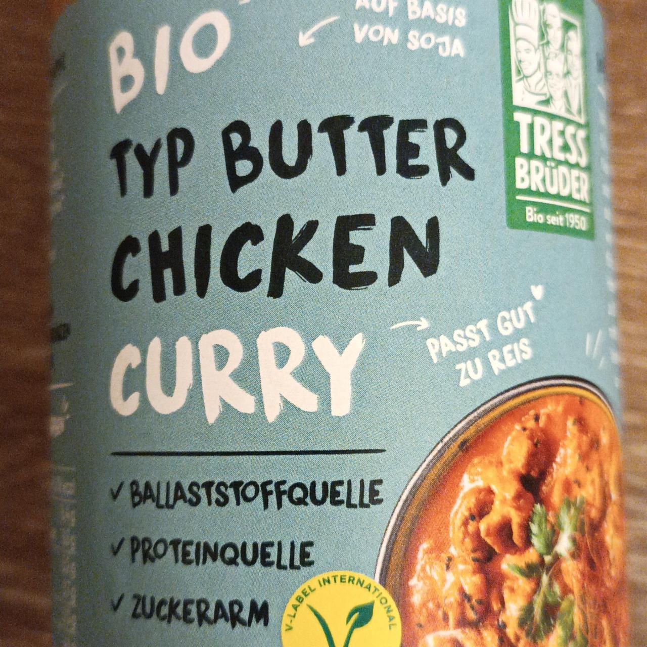 Fotografie - Typ Butter Chicken Curry Tress Brüder
